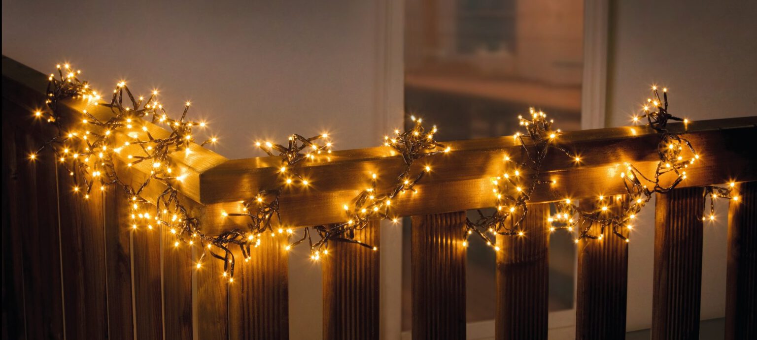 FRANK FLECHTWAREN LED-Lichterkette Mit Buchsblättern - 4 Meter, 40 Warmweiße LEDs, Batteriebetrieben, Für Innenbereiche